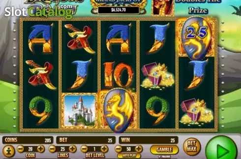 Скрин8. Dragon's Realm слот
