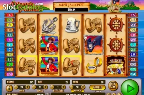 Скрин5. Pirate's Plunder (Habanero Systems) слот