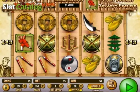 Скрин6. Shaolin Fortunes слот