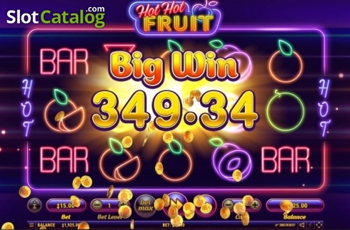 Скрин3. Hot Hot Fruit слот