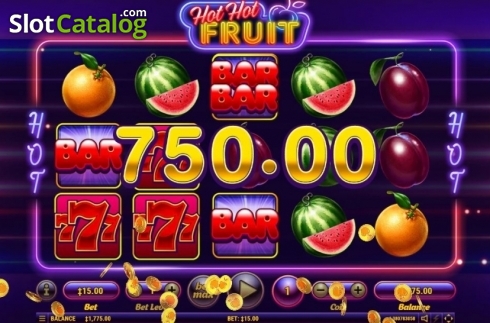 Скрин4. Hot Hot Fruit слот