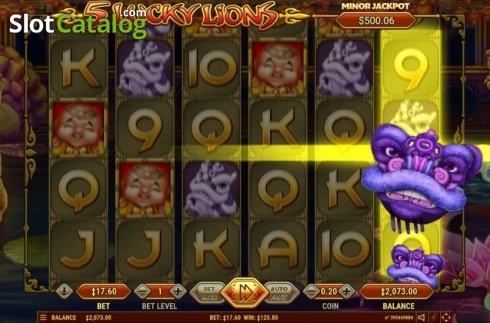 Скрин6. 5 Lucky Lions слот