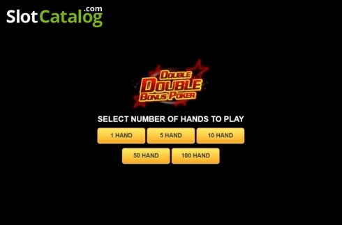 Скрин2. Double Double Bonus Poker (Habanero) слот