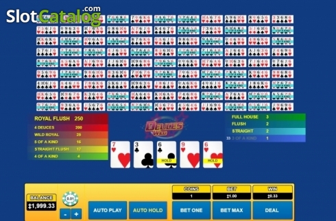 Скрин7. Deuces Wild (Habanero) слот
