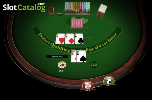 Скрин3. Caribbean Hold'em слот