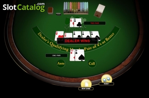 Скрин4. Caribbean Hold'em слот
