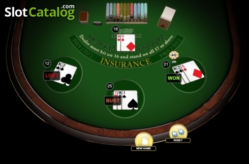 Скрин5. Blackjack 3 Hand слот