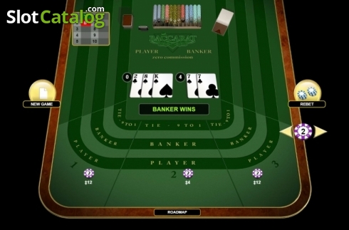 Скрин4. Baccarat Zero Commission слот
