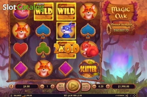 Скрин3. Magic Oak слот