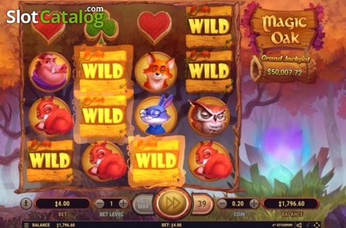 Скрин4. Magic Oak слот