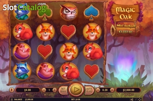 Скрин2. Magic Oak слот