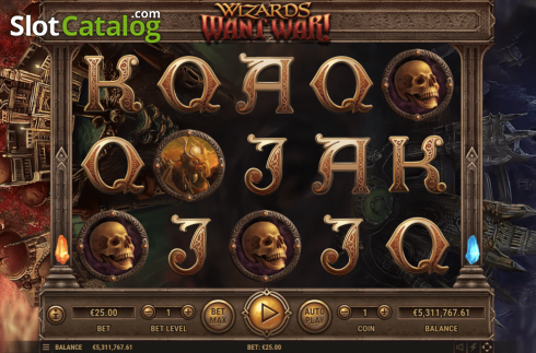 Скрин2. Wizards Want War слот