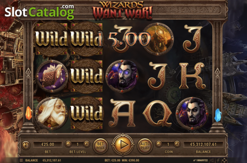 Скрин3. Wizards Want War слот