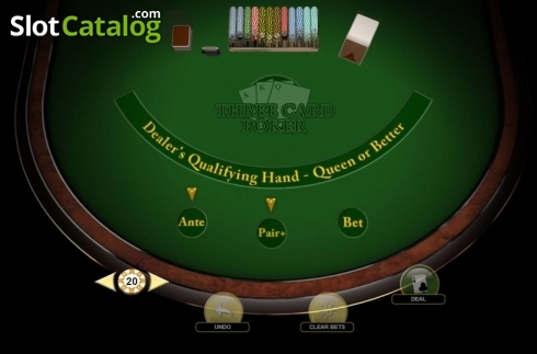 Скрин2. Three Card Poker (Habanero) слот