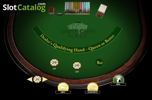 Скрин3. Three Card Poker (Habanero) слот