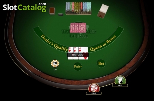 Скрин4. Three Card Poker (Habanero) слот