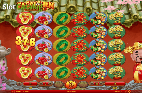Скрин3. Fa Cai Shen Deluxe слот