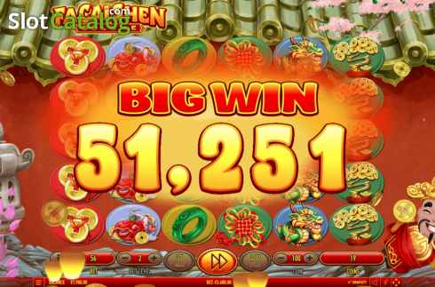Скрин5. Fa Cai Shen Deluxe слот