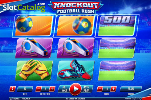 Скрин3. Knockout Football Rush слот