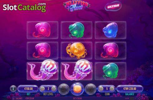 Скрин5. Jellyfish Flow слот