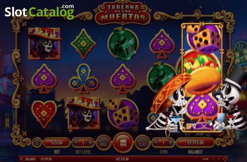 Скрин3. Taberna De Los Muertos слот