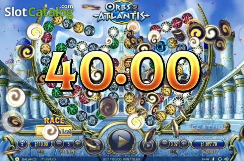 Скрин9. Orbs of Atlantis слот