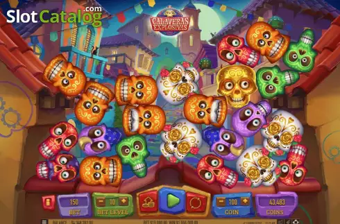 Скрин4. Calaveras Explosivas слот