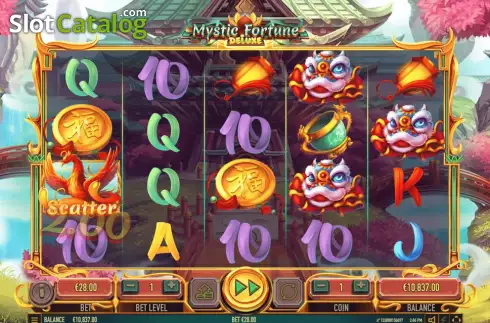 Скрин3. Mystic Fortune Deluxe слот