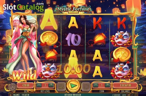 Скрин8. Mystic Fortune Deluxe слот