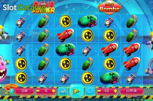 Скрин2. Bomb Runner слот