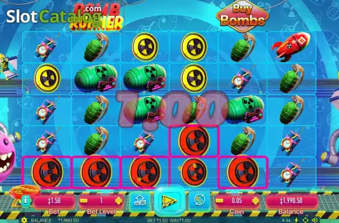 Скрин3. Bomb Runner слот