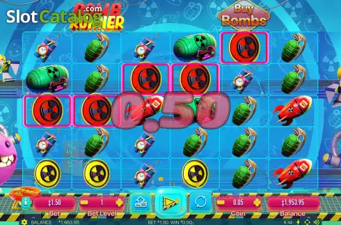 Скрин4. Bomb Runner слот