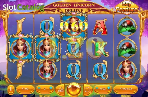 Скрин4. Golden Unicorn Deluxe слот