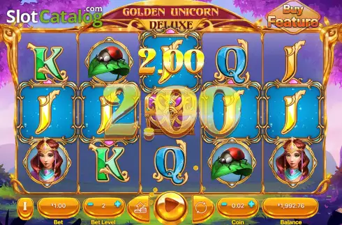 Скрин5. Golden Unicorn Deluxe слот