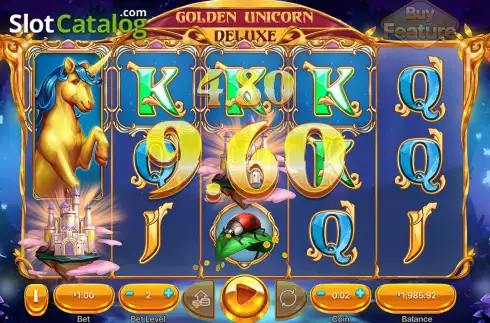 Скрин9. Golden Unicorn Deluxe слот