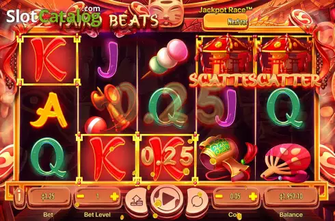 Скрин3. Taiko Beats слот
