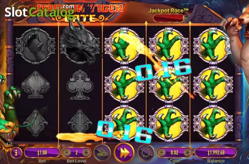 Скрин4. Dragon Tiger Gate слот