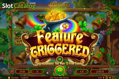Скрин8. Rainbow Mania слот