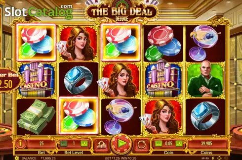 Скрин3. The Big Deal Deluxe слот