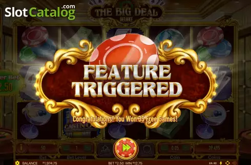 Скрин6. The Big Deal Deluxe слот