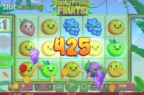 Скрин6. Tooty Fruity Fruits слот