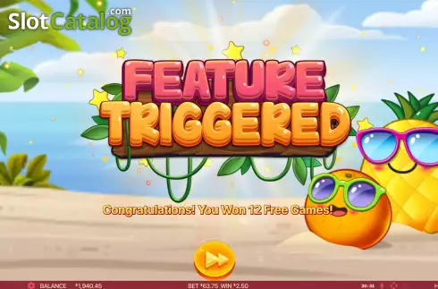 Скрин7. Tooty Fruity Fruits слот