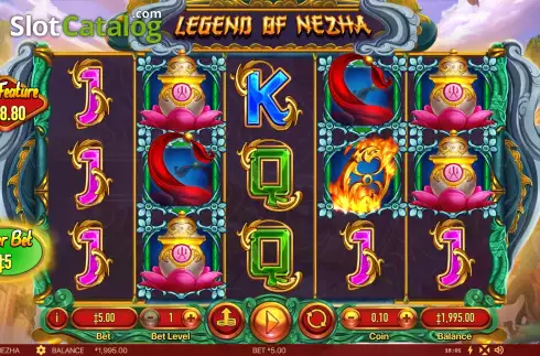 Скрин2. Legend of Nezha (Habanero) слот