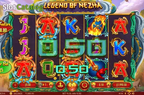 Скрин3. Legend of Nezha (Habanero) слот
