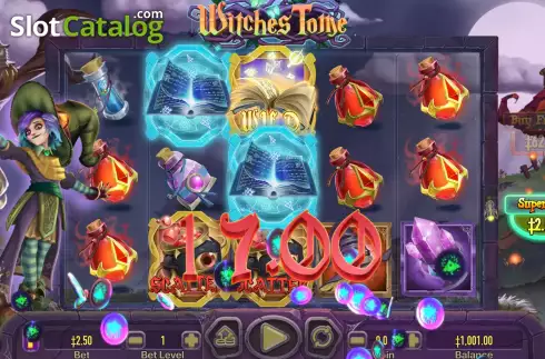 Скрин9. Witches Tome слот