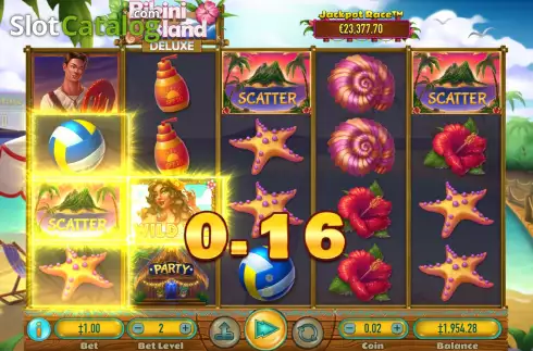 Скрин5. Bikini Island Deluxe слот