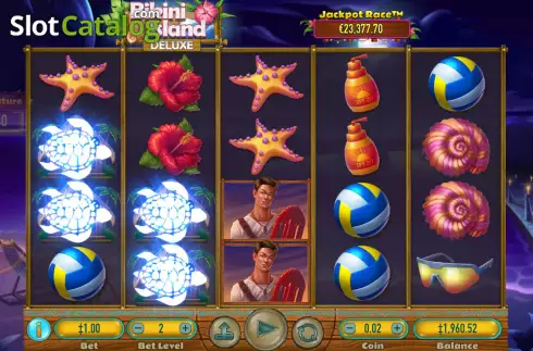 Скрин7. Bikini Island Deluxe слот