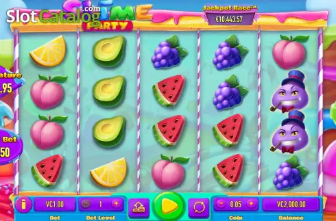 Скрин2. Slime Party слот