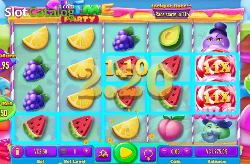 Скрин5. Slime Party слот