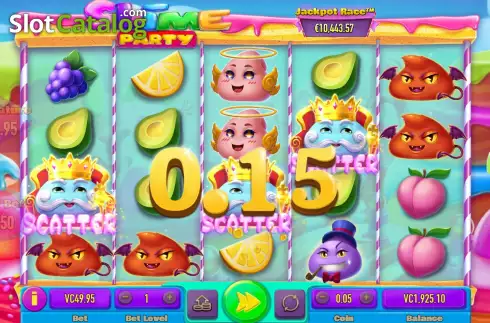 Скрин7. Slime Party слот
